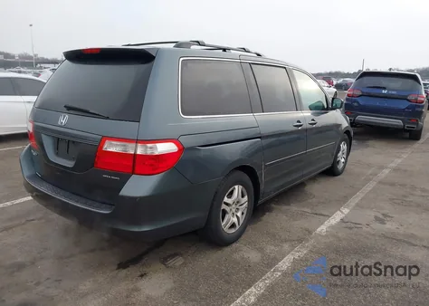 2006 Honda Odyssey Ex из США, поврежденный, VIN 5FNRL38416B433375